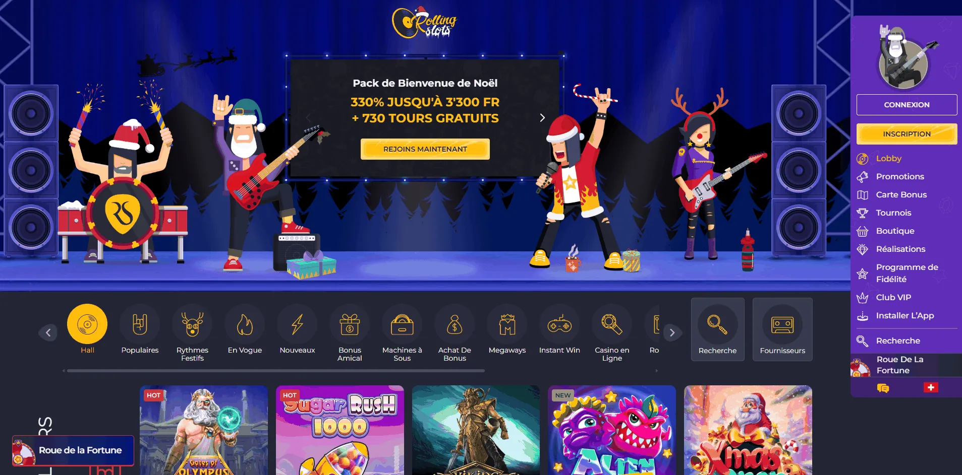 Casino en ligne Rolling Slots